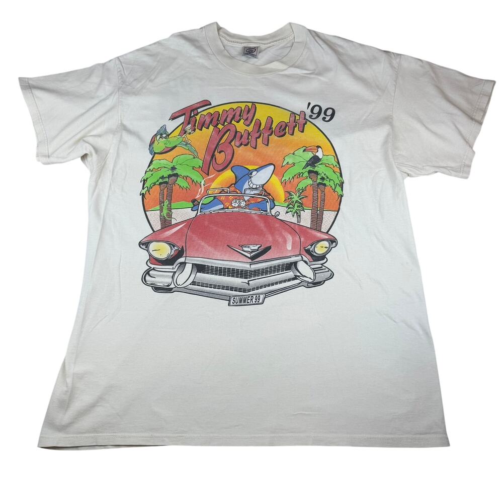 Vintage Jimmy Buffett Summer 99 Tour T-Shirt XL